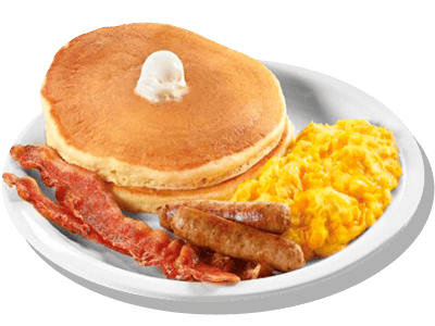 55+ Scrambled Eggs & Cheddar Breakfast