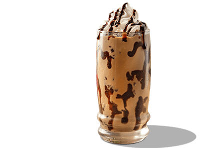 Peppermint Mocha Cold Brew Beverage