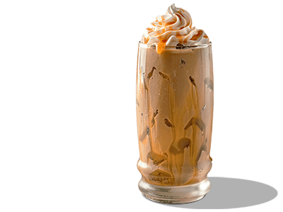 Salted Caramel Cold Brew Beverage