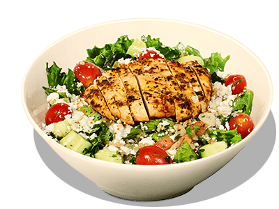 Mediterranean with Chicken Bowl