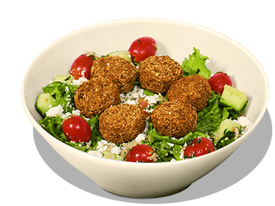 Mediterranean with Falafel Bowl