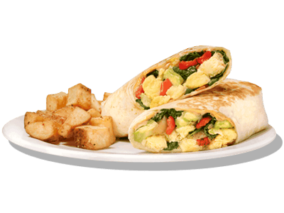 Fajita Breakfast Wrap Breakfast