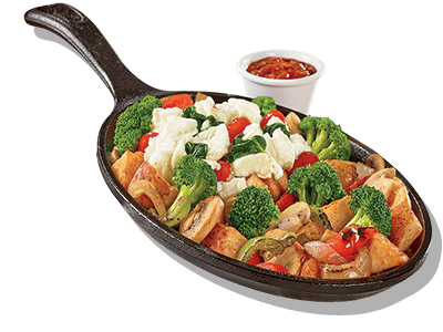 Fit Fare Veggie Sizzlin Skillet Breakfast