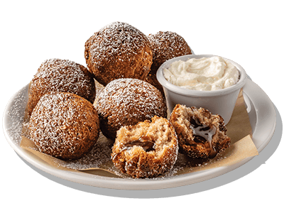 Maple Stuffed Donut Holes Dessert
