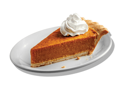 Pumpkin Pie Slice Dessert