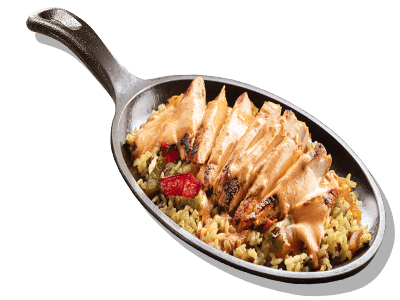 Butter Chicken Sizzlin Skillet Dinner