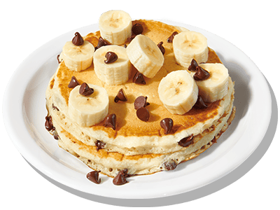 Chocolate Banana A La Carte Pancakes