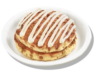 Cinnamon Roll A La Carte Pancakes