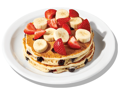 Double Berry Banana A La Carte Pancakes