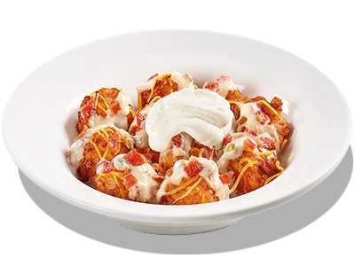 Loaded Bacon Cheddar Tots